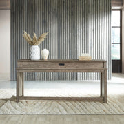 Skyview Lodge - Console Bar Table - Cobblestone