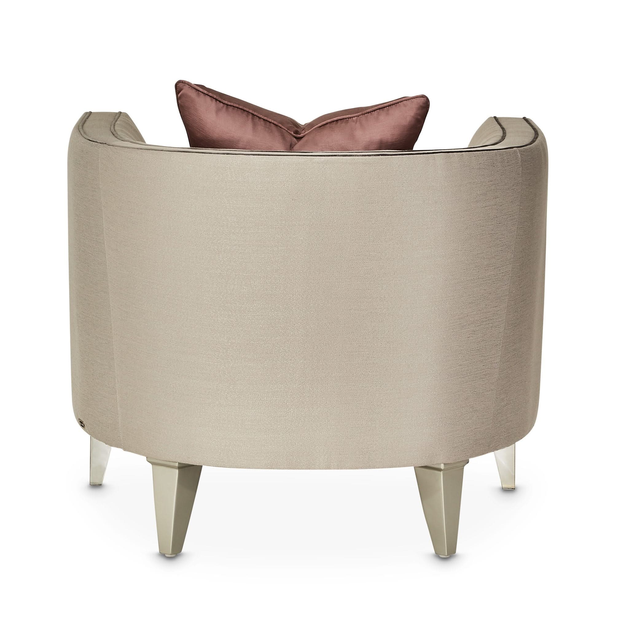 Linea - Matching Chair - Metallic / SilverMist