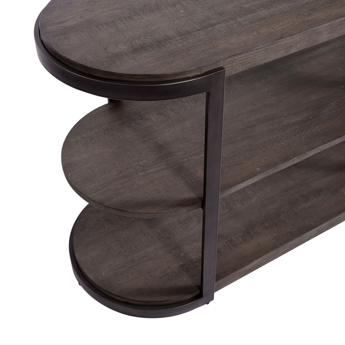 Modern View - Sofa Table - Gauntlet Gray