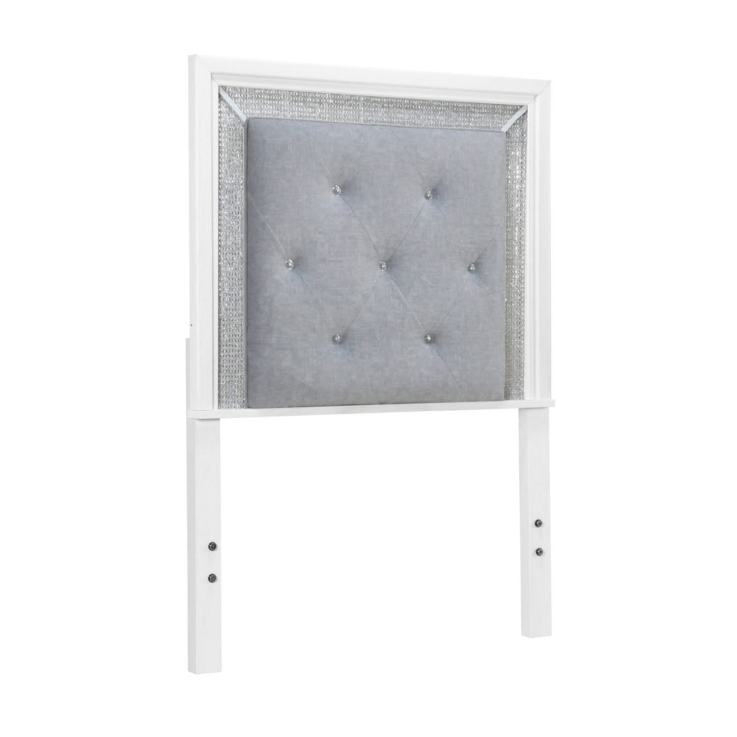 Reflections - Upholstered Panel Headboard With Lights