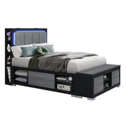 Messa - Bed With Storage Features And LED Lighting