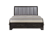 Jaymes - King Bed Storage - Gray