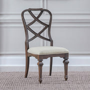Providence Park - Wood Back Side Chair - Chateau Brown