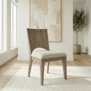 South Bend - Panel Back Side Chair - Burnished Clay