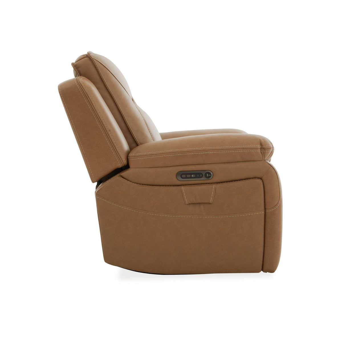 Callihan - Swivel Glider Recliner P3 - York Butternut