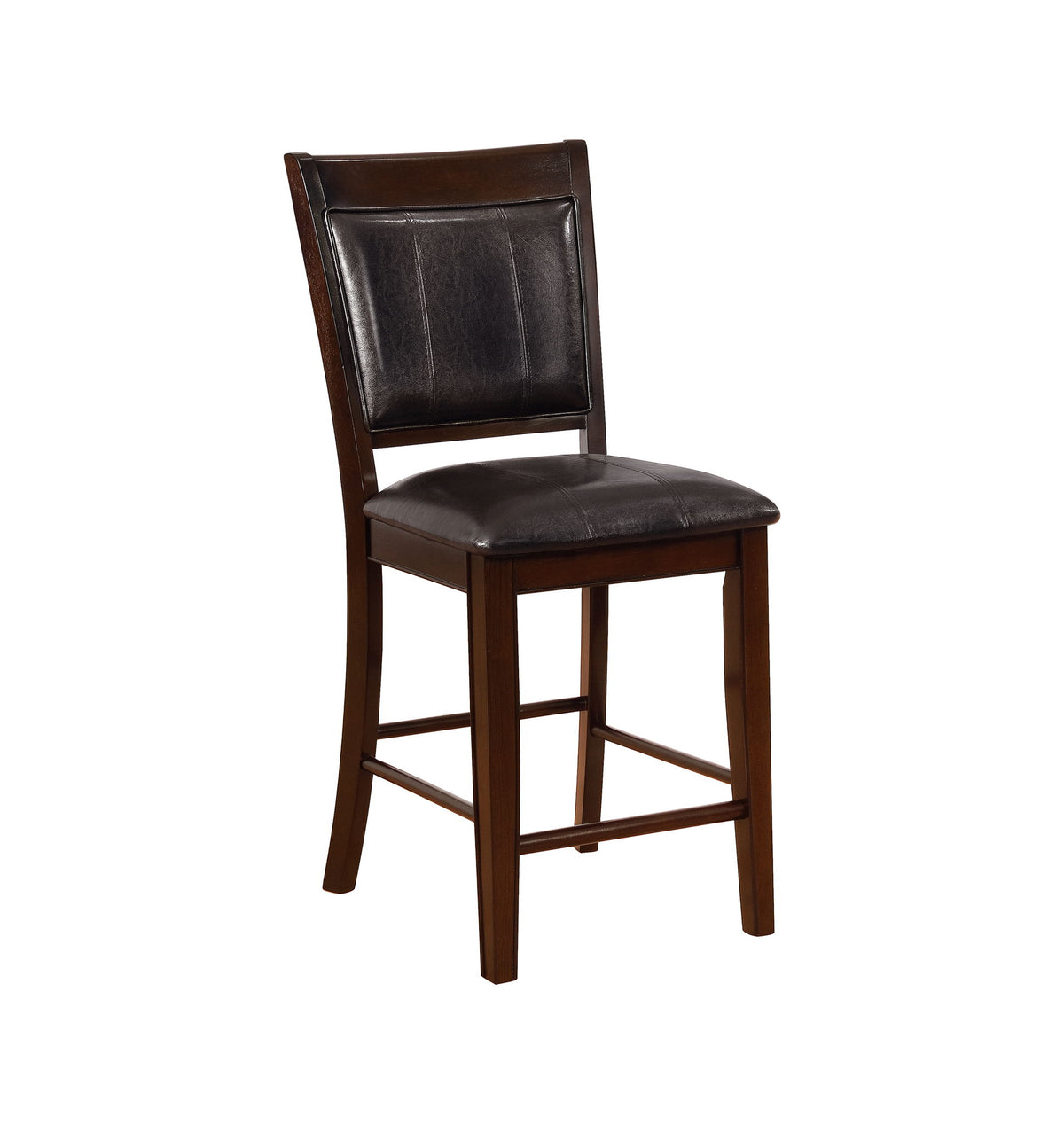 Fulton - 5 Piece Dining Room Set - Dark Brown