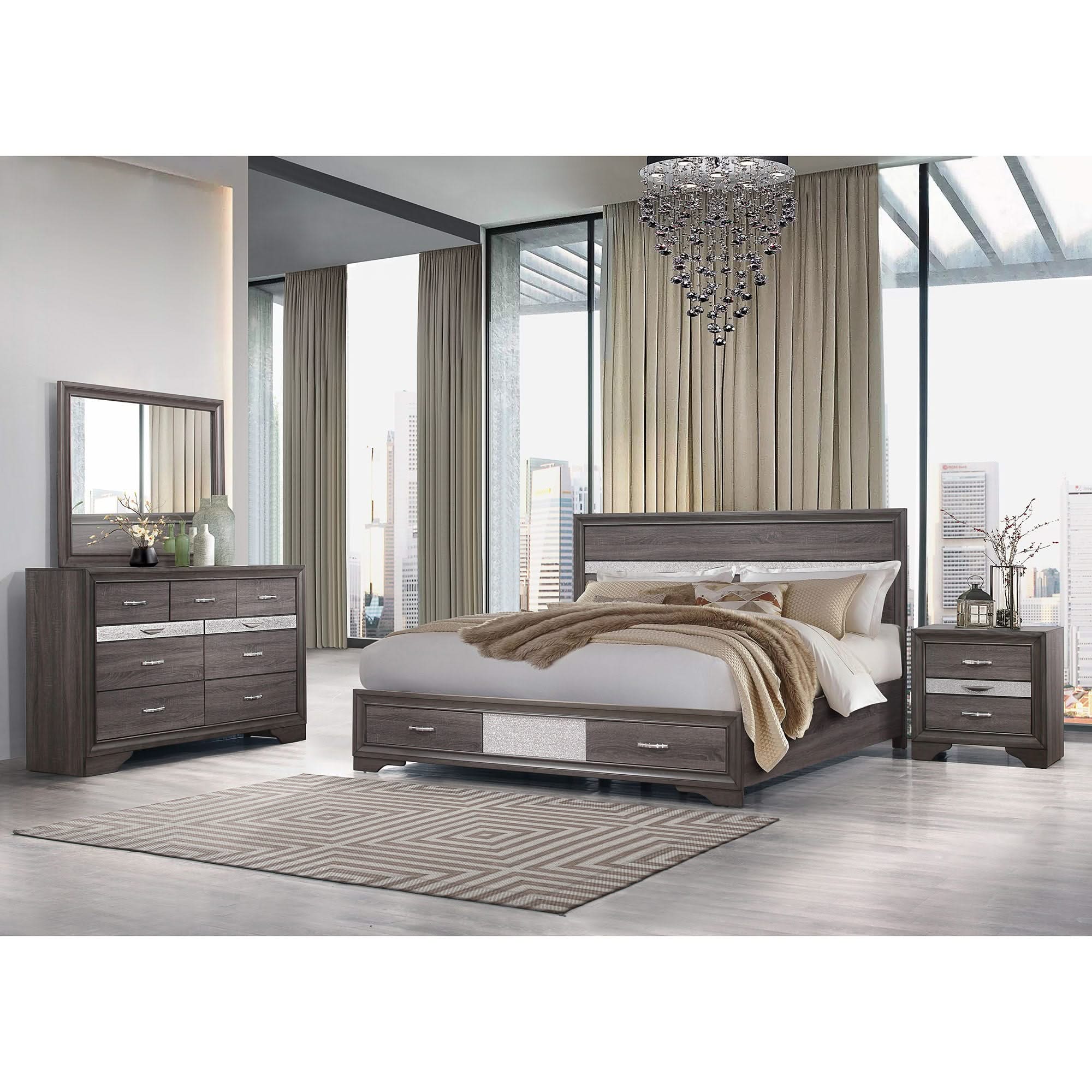 Ryder - Sparkle Dresser - Gray