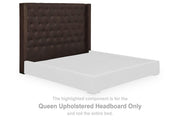 Lavernty - Queen Upholstered Headboard - Coffee