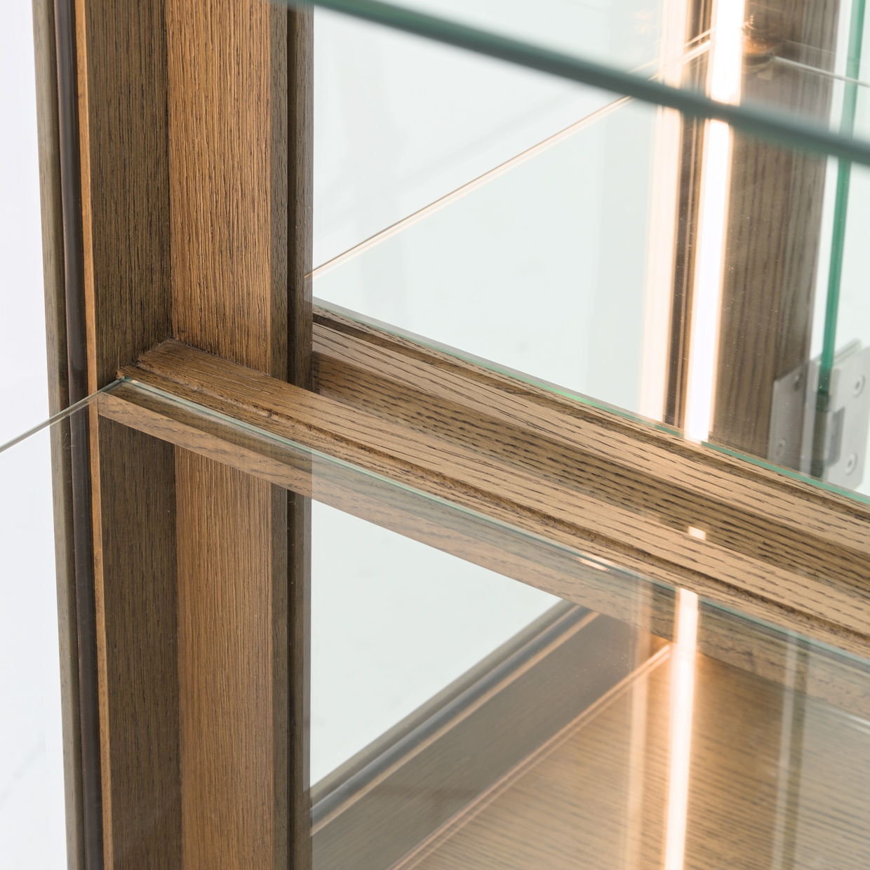 Portrait - Display Cabinet - Sienna Brown