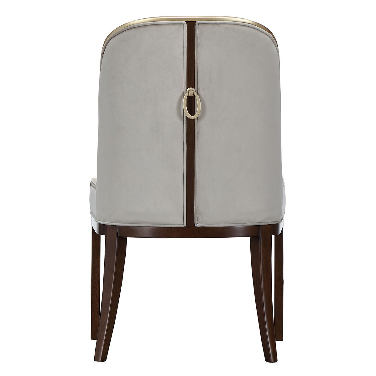 Houston - Dining Side Chair (Set of 2) - Porcini / Walnut