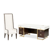Belmont Place - Desk And Chair - Espresso