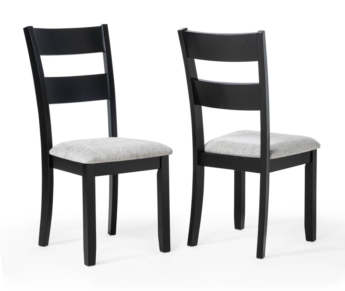 Lester - 6 Piece Dining Set With Bench - Light Gray