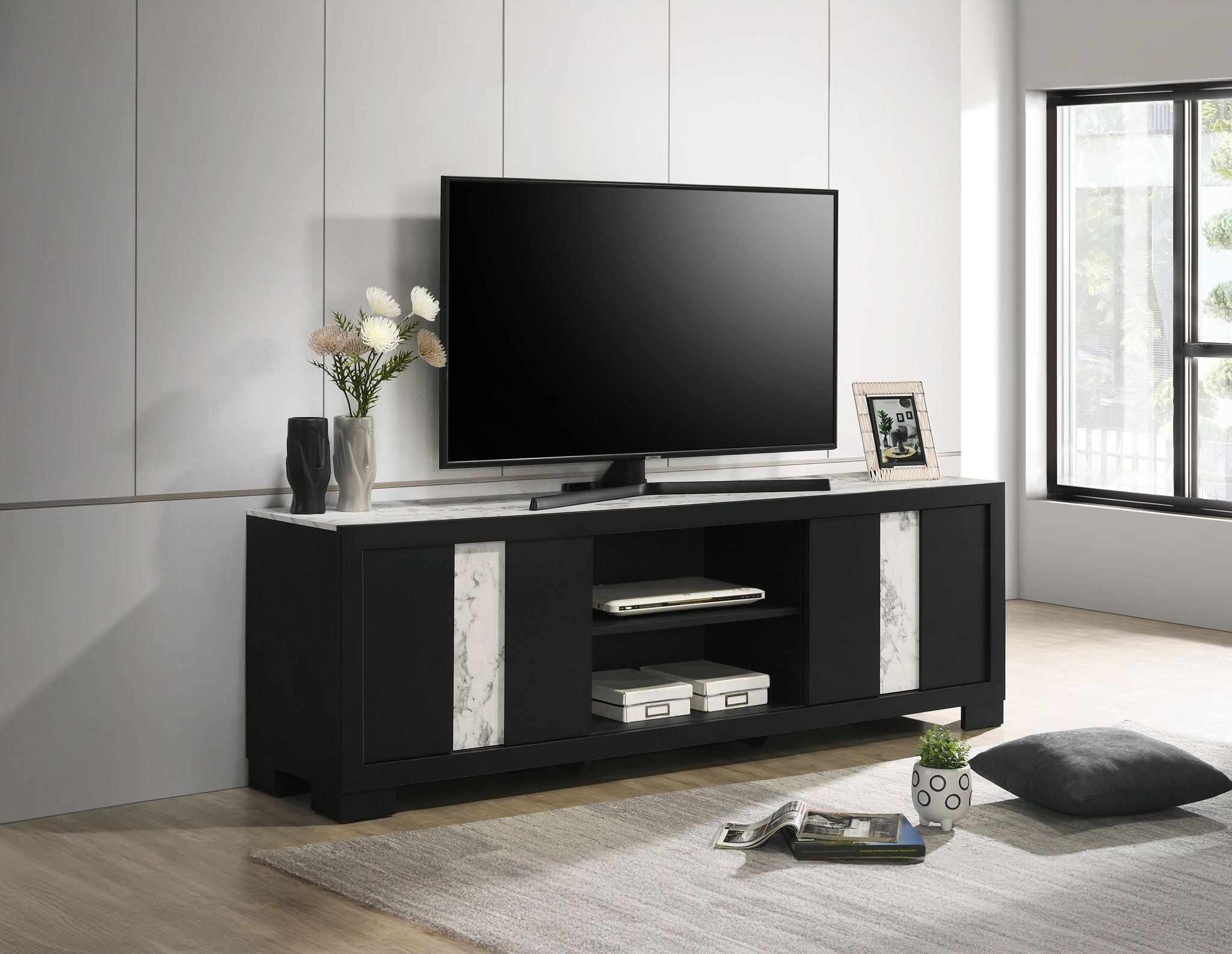 Rangley - 72" TV Stand - Black