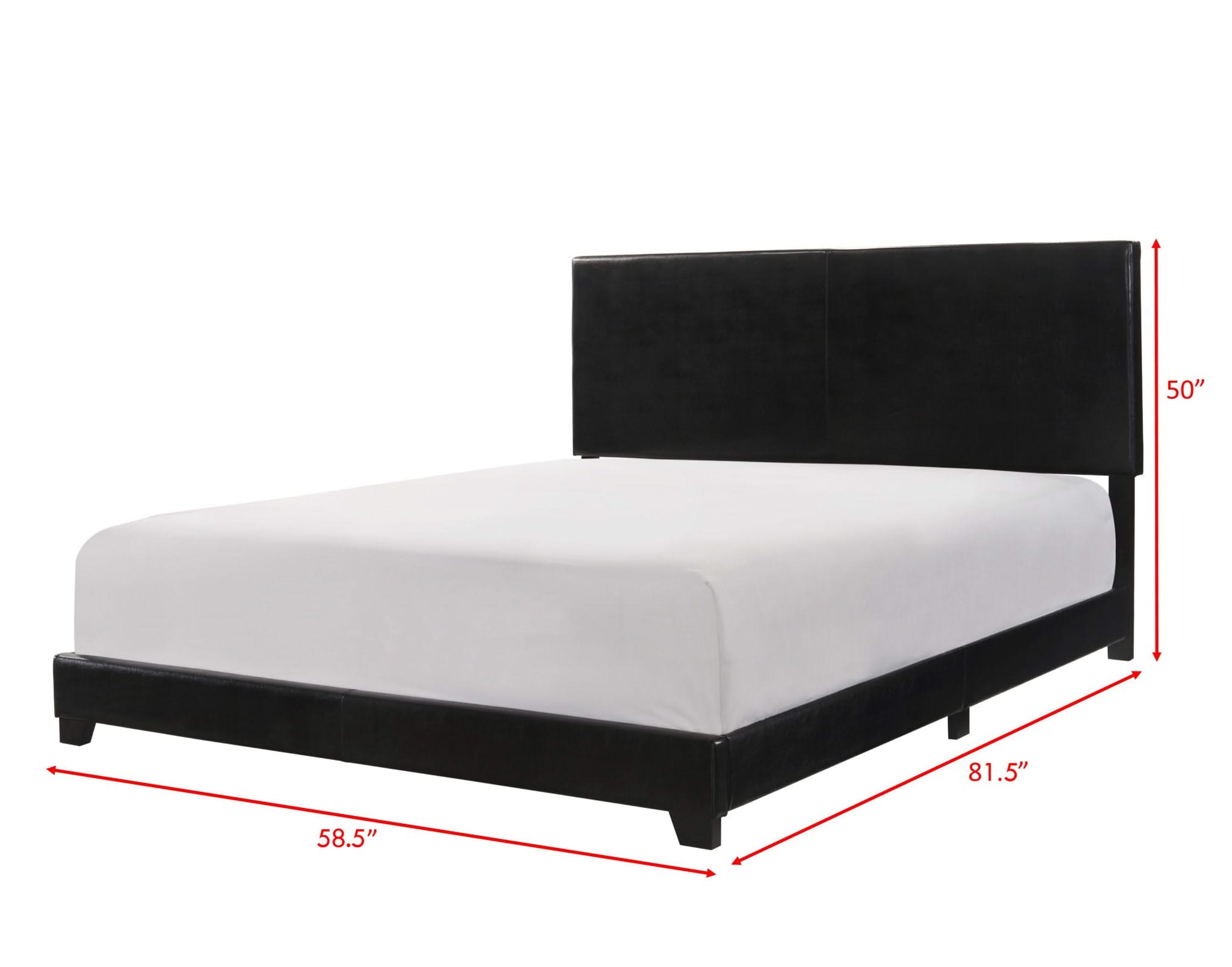 Erin - Full Bed - Black