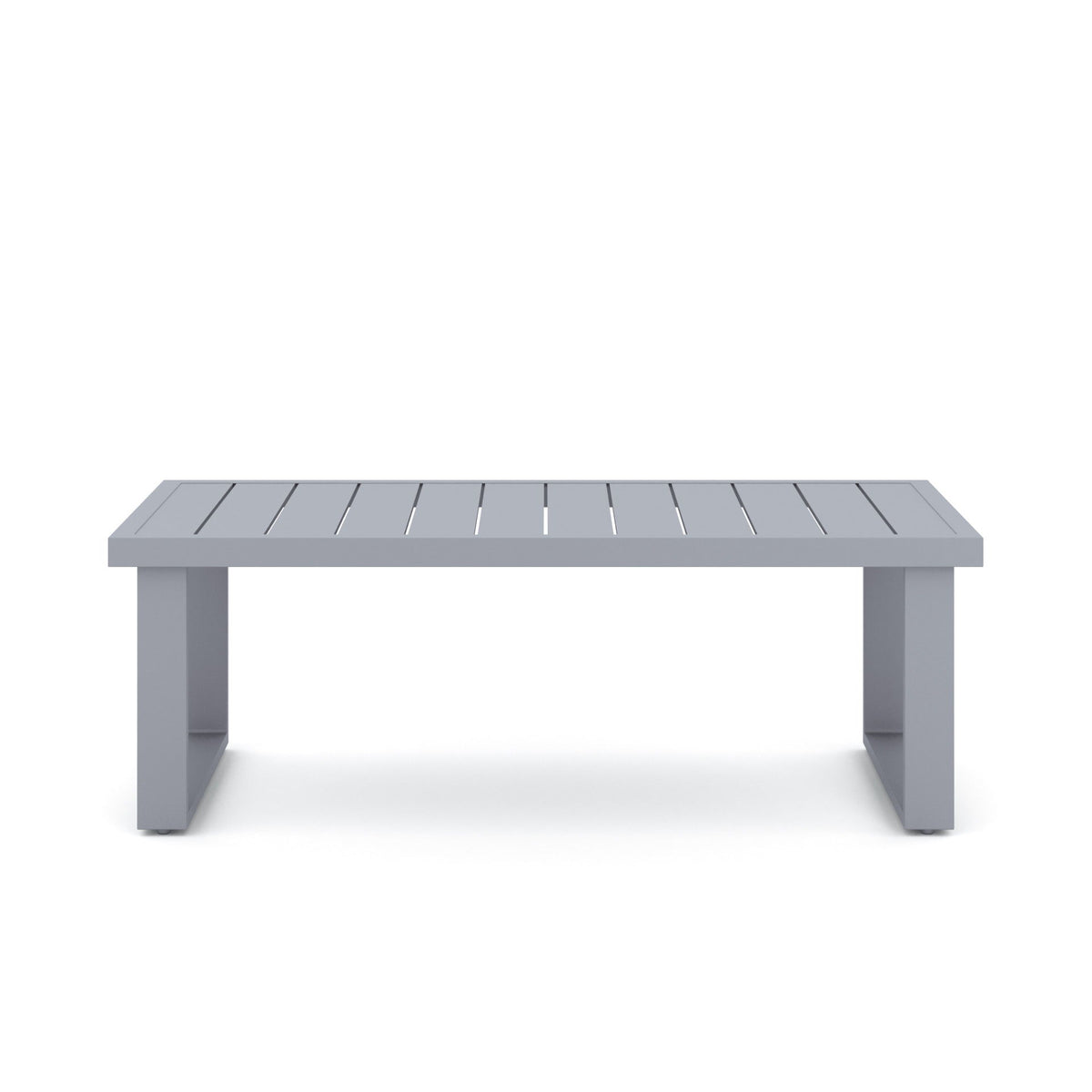 Fiji - 2 Piece Outdoor Set (Sofa & Slat Top Coffee Table Set) - Blue
