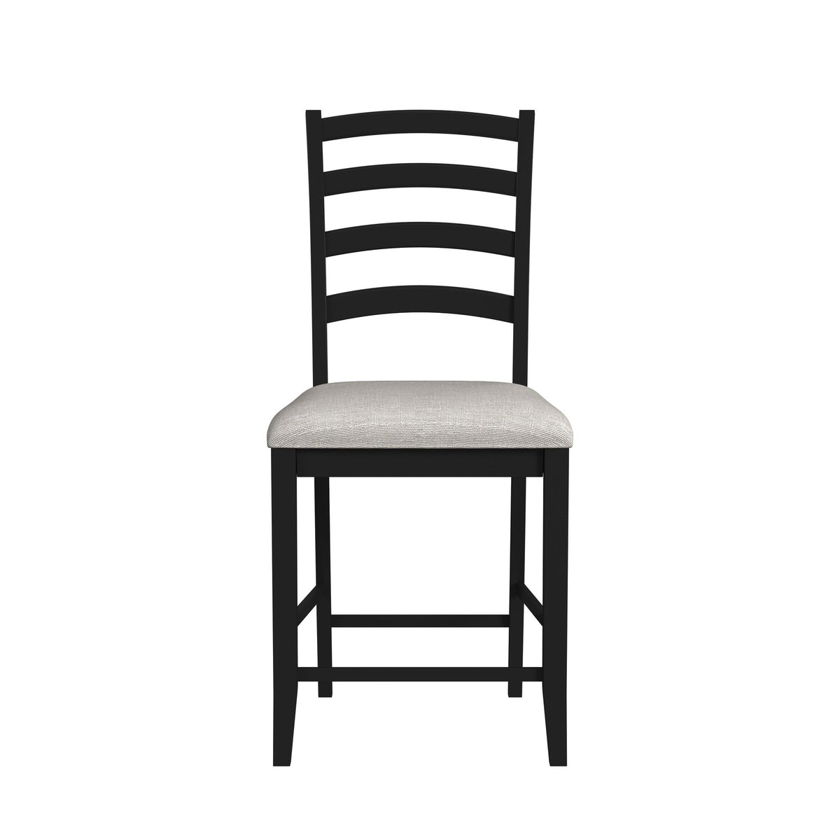 Tulane - 5 Piece Dining Set (Counter Table & 4 Counter Chairs) - Oak & Black