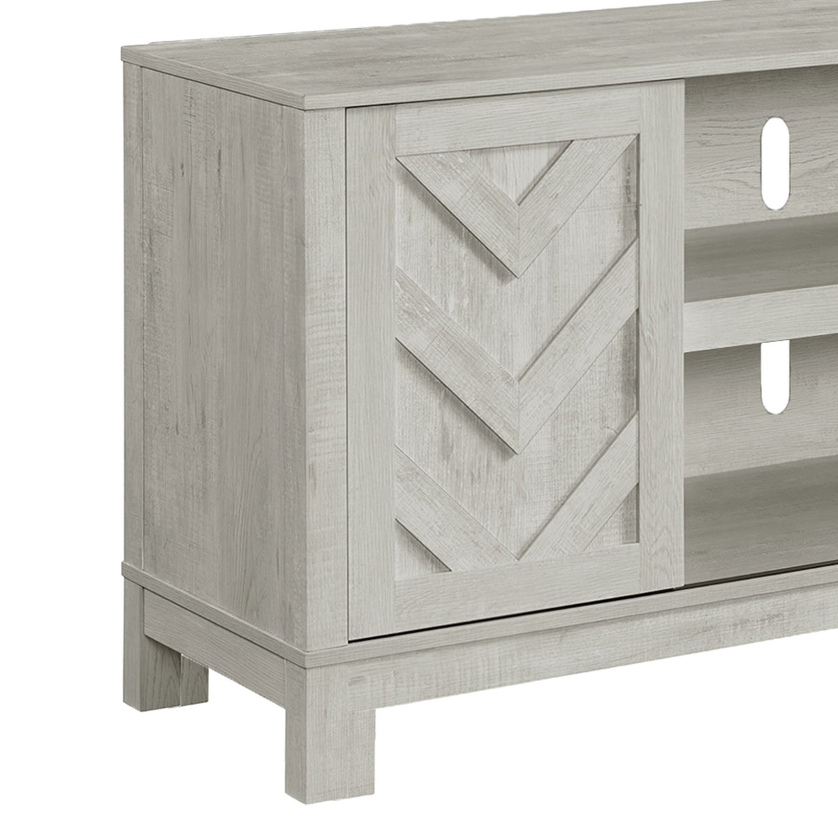 Eleanor - 70" TV Stand With Sliding Door - White
