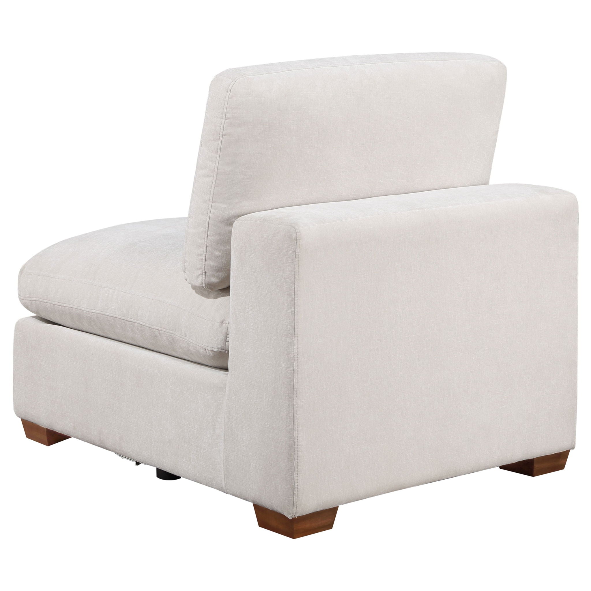 Lakeview 5-piece Upholstered Modular Sectional Sofa Ivory