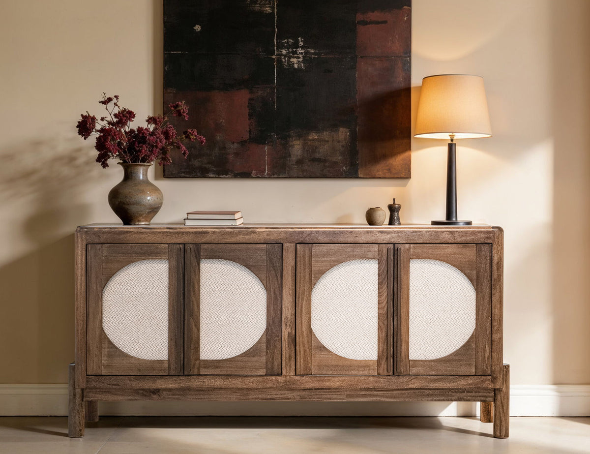 Dune - 4 Door TV Stand/Console - Brown
