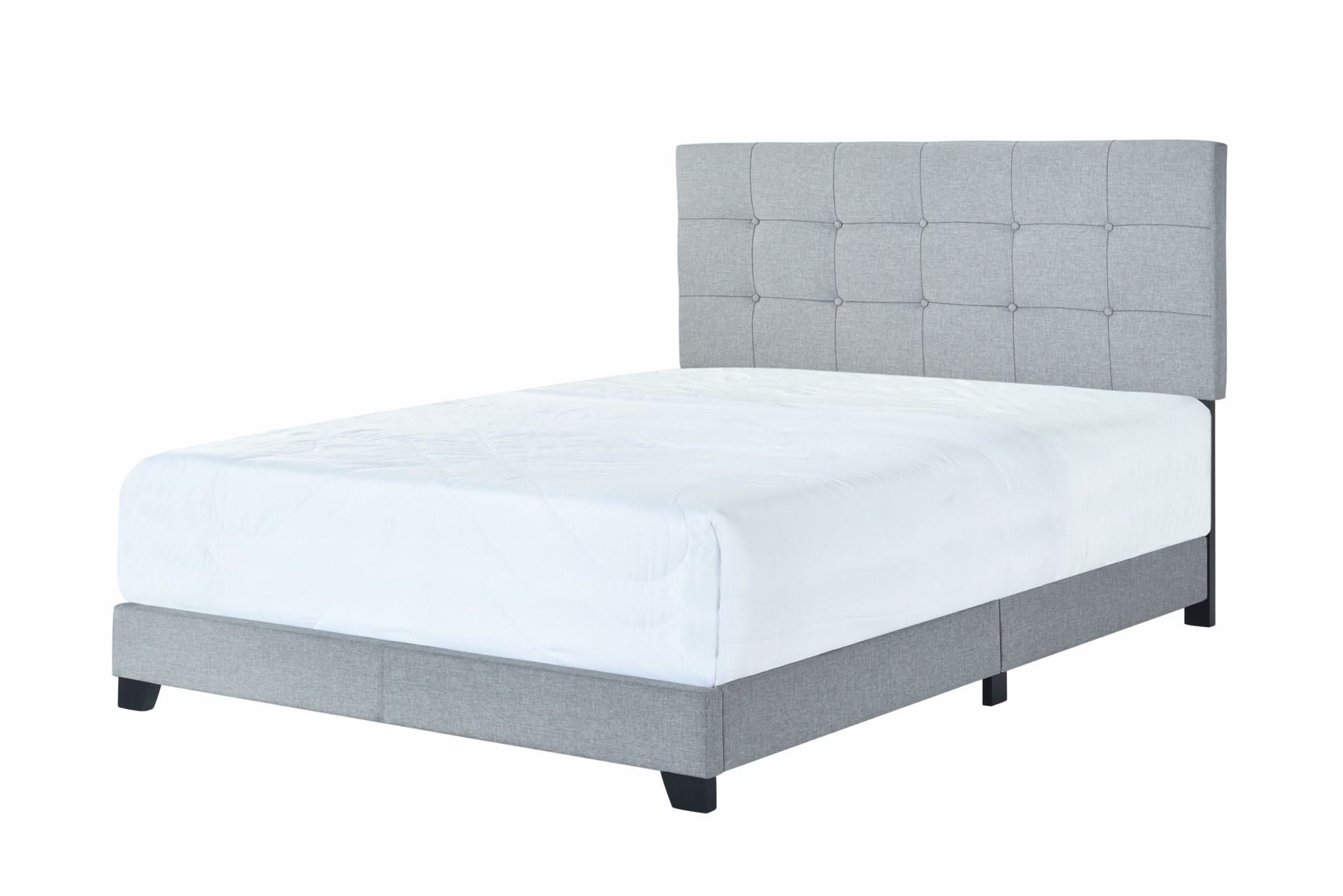 Florence - King Bed - Gray