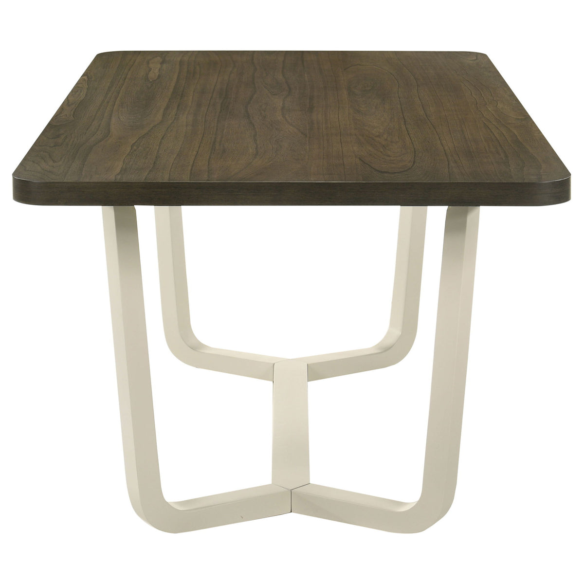 Biloxi 7-piece 71-inch Rectangular Dining Set Greyish Brown
