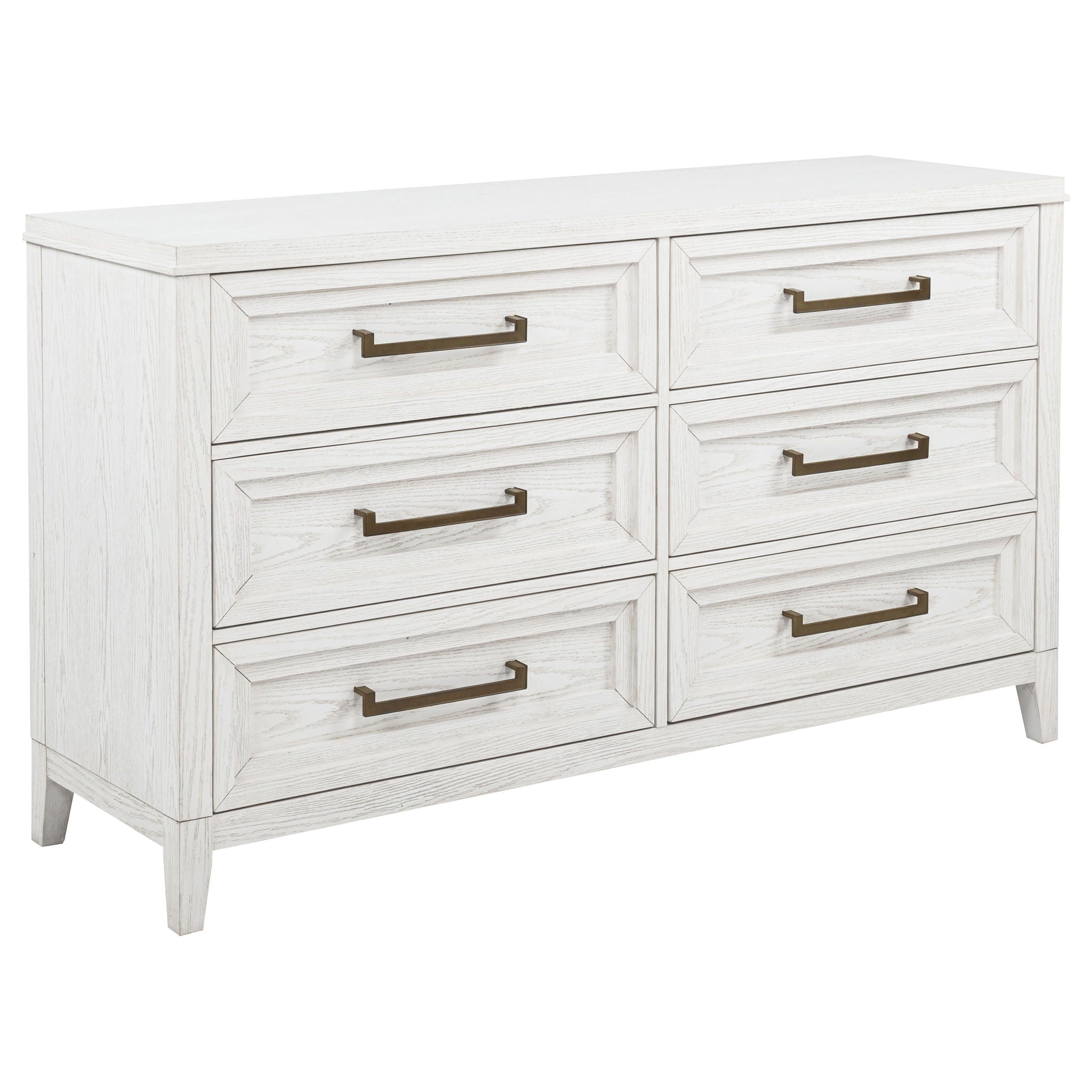 Marielle 5-piece Cal King Bedroom Set Distressed White