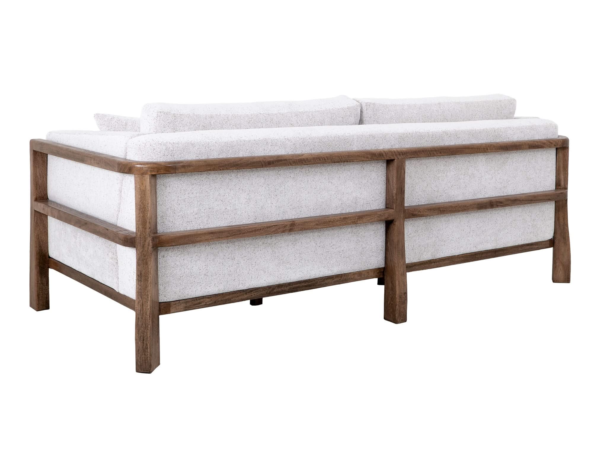 Roots - Sofa - Pearl Silver / Light Brown