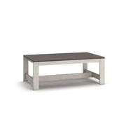 Vista Highlands - Rectangular Cocktail Table - Brown / White