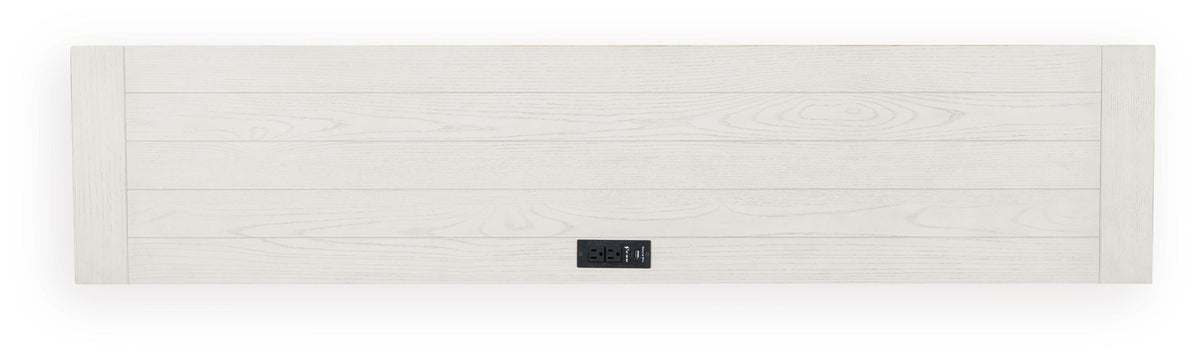 Robbinsdale - Rectangular Dining Room Counter Table Set (Set of 4) - Antique White