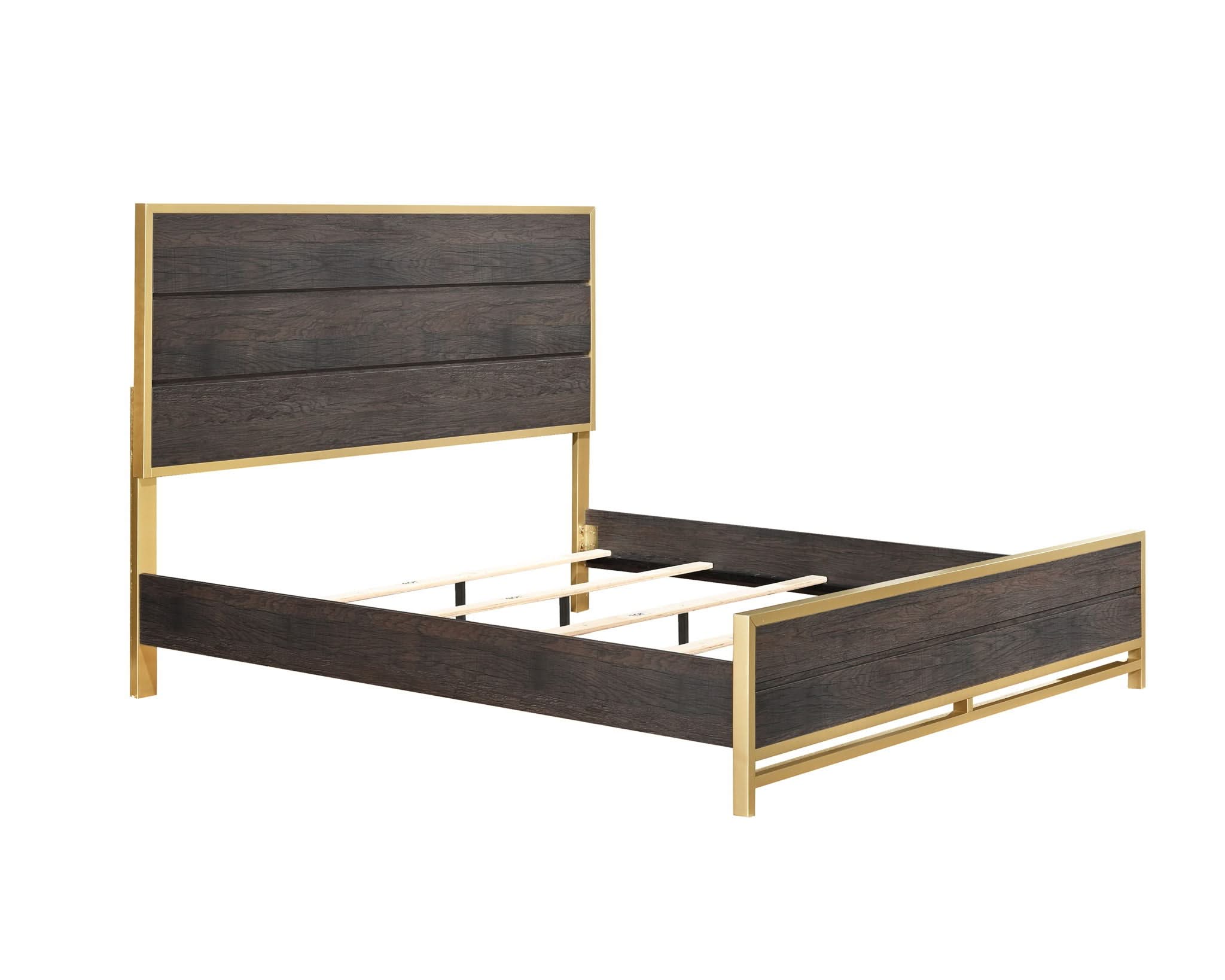 Trevor - King 5 Piece Bedroom Set - Brown