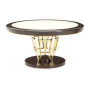 Belmont Place - 60" Round Dining Table - Espresso