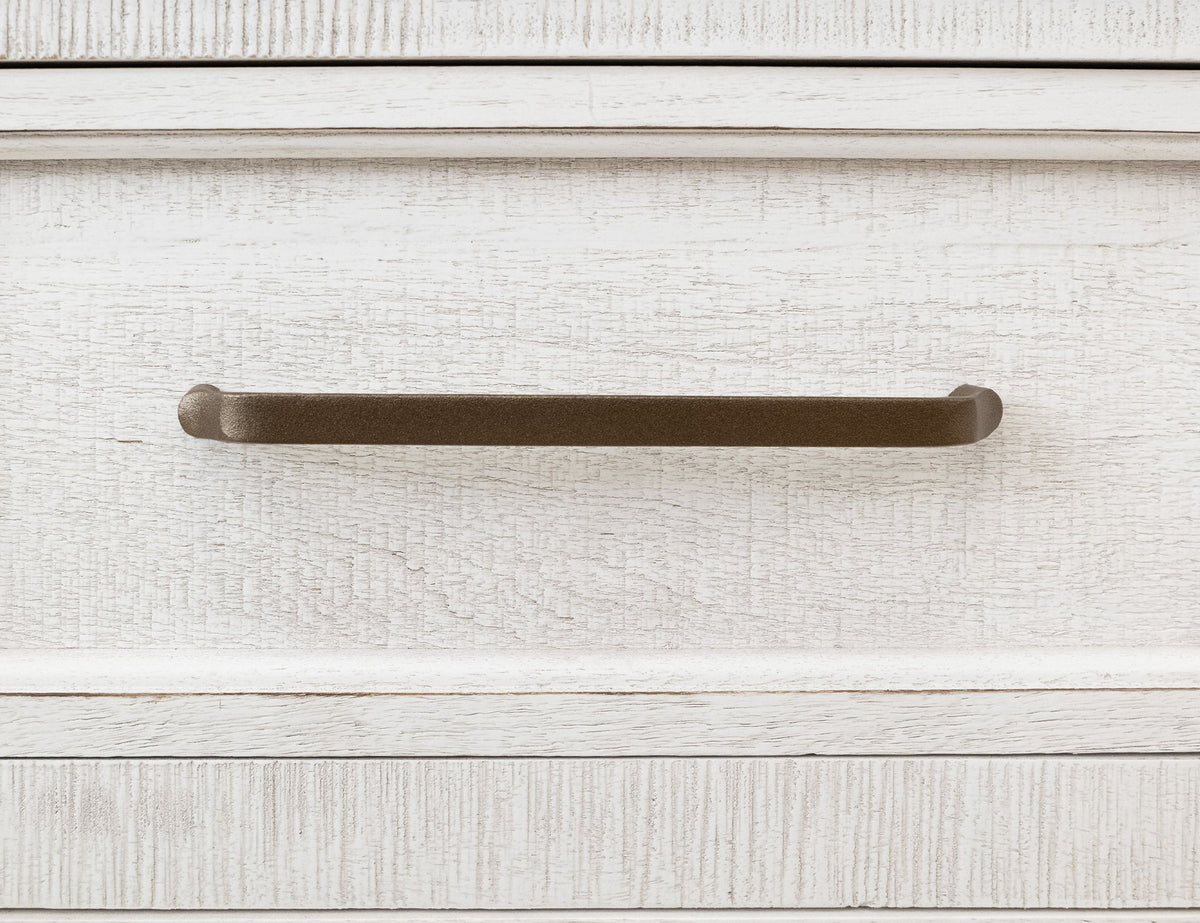 Stoa - 2 Drawer Nightstand - White / Brown