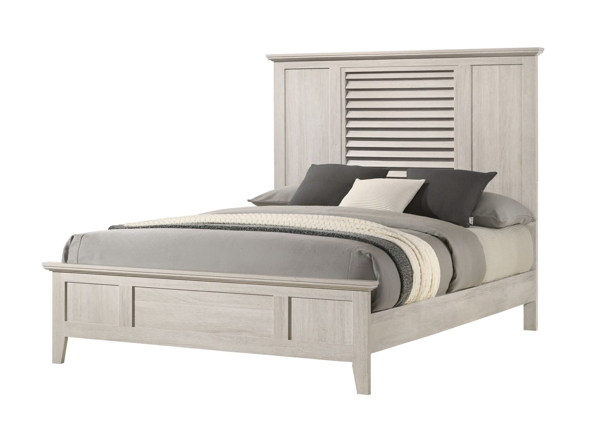 Sarter - Queen Bed - White