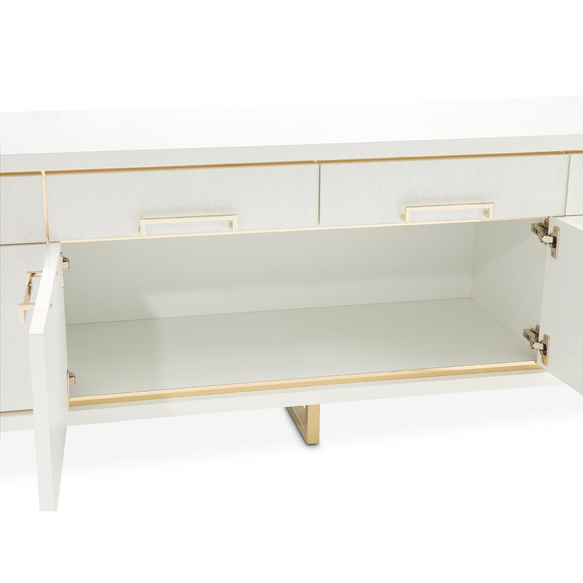 Palm Gate - Media Cabinet - Cloud White