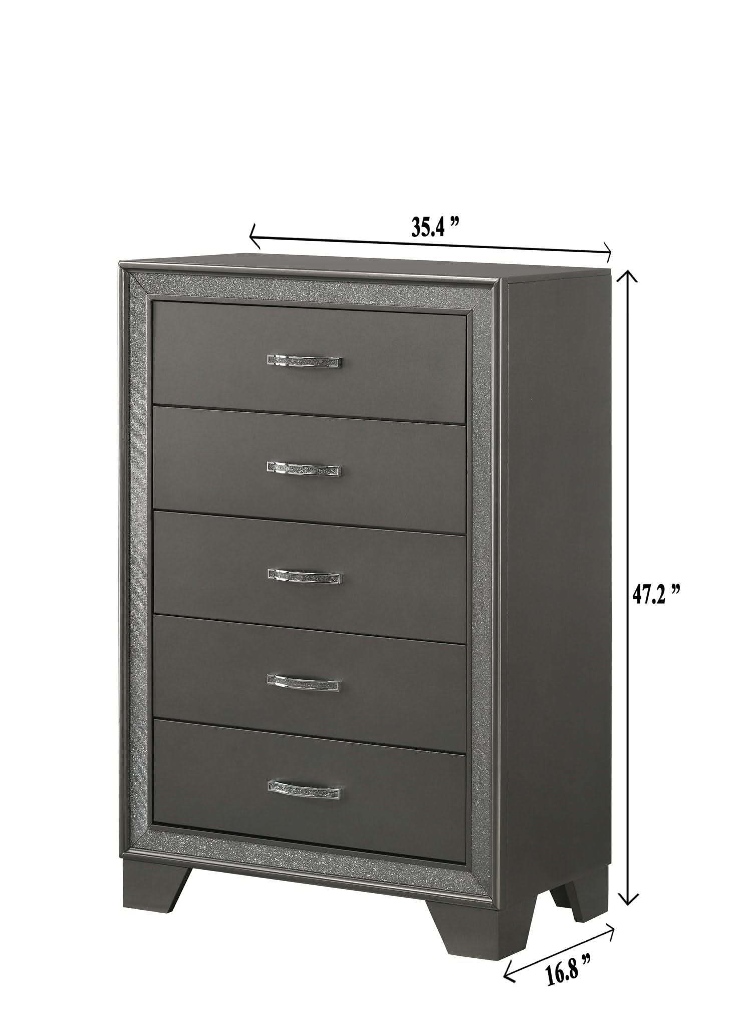 Kaia - Chest - Dark Gray