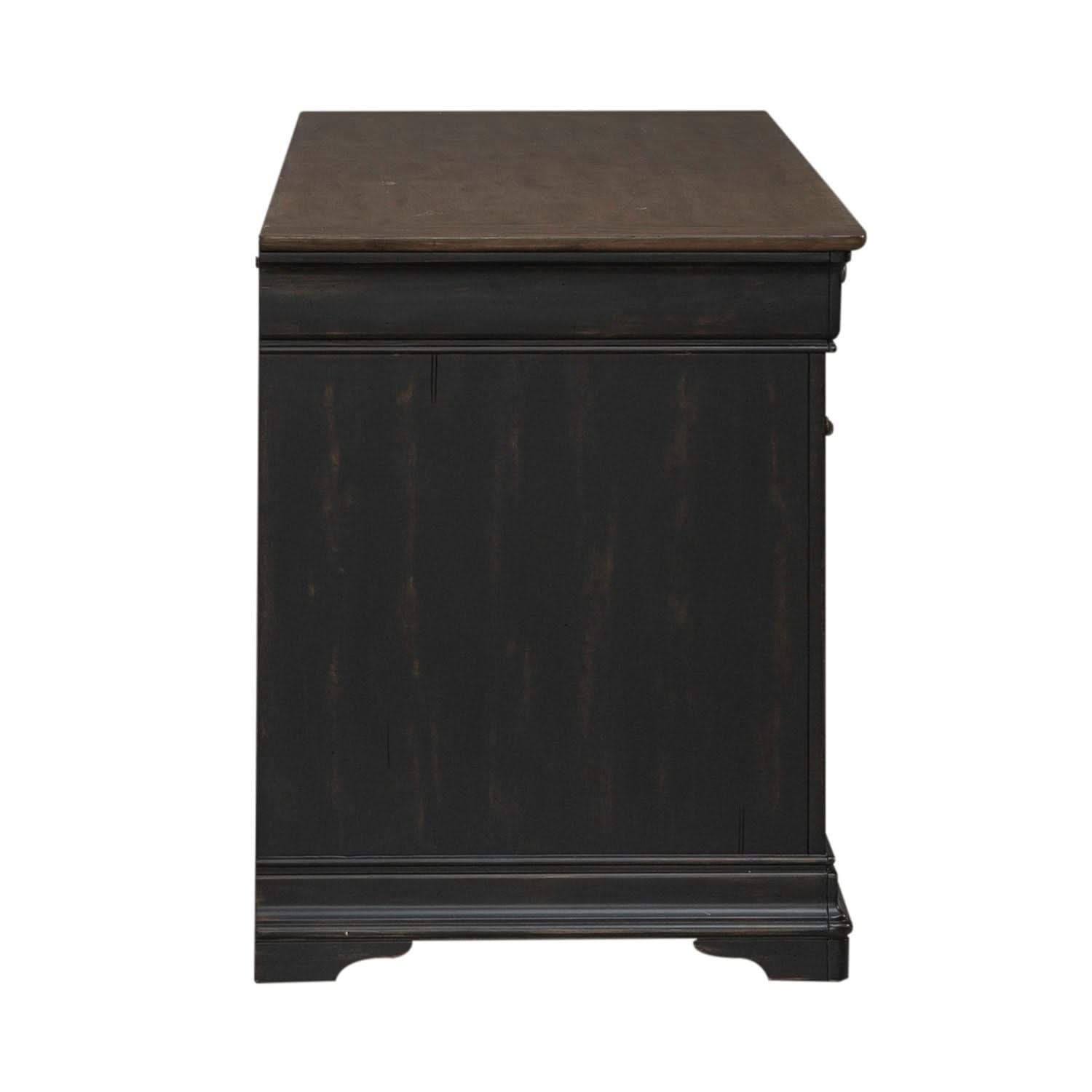 Meritage - Jr Executive Credenza - Aged Charcoal