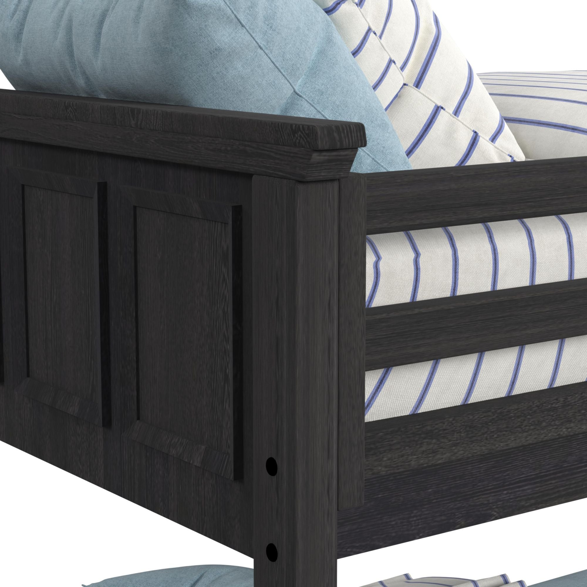 Hampton Kids - Bunk With Ladder And Trundle Bedroom Set