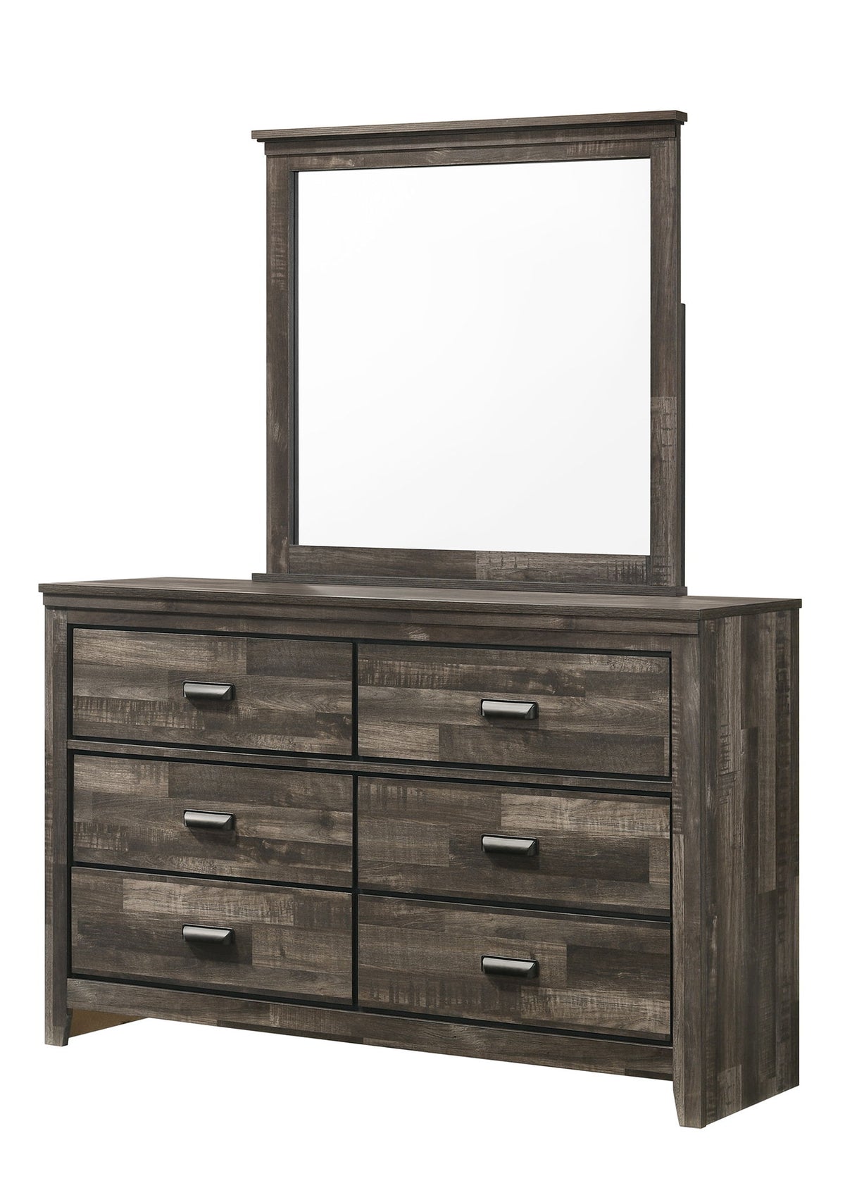 Carter - Full 4 Piece Bedroom Set - Brown