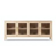 Marlowe - Glass Door Sideboard - White