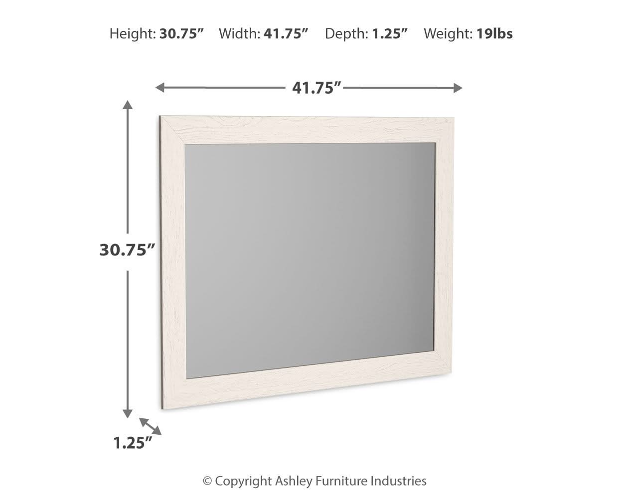Stelsie - Bedroom Mirror - White