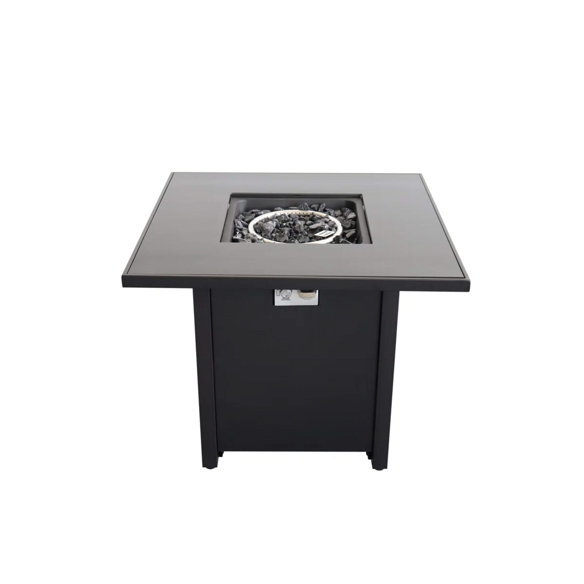 Outdoor Fire Pit For Outdoor Home Garden, Backyard Fireplace - Black