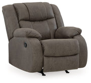 First Base - Rocker Recliner - Gunmetal