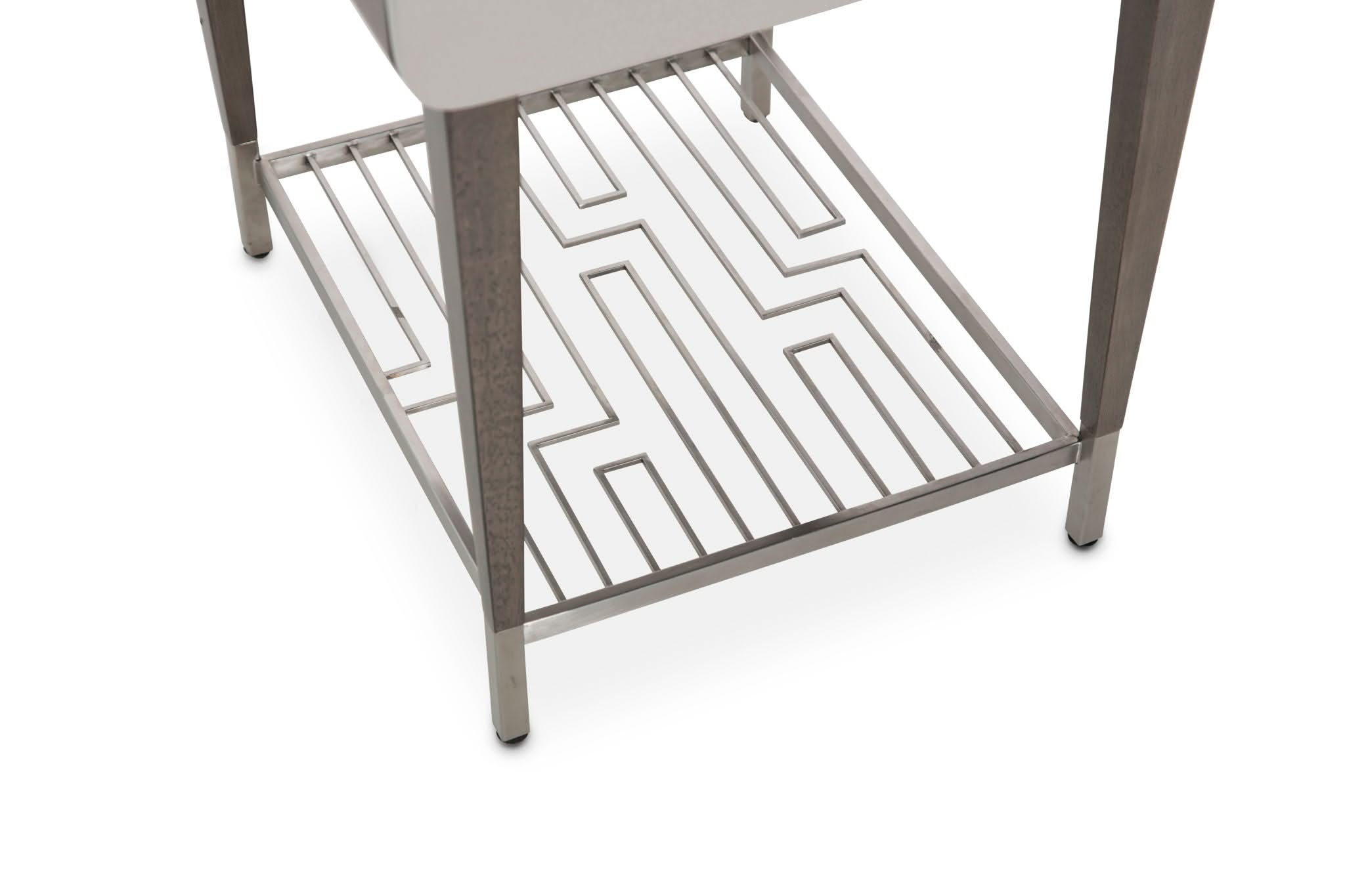 Roxbury Park - End Table - Slate