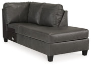 Valderno - Raf Corner Chaise - Fog