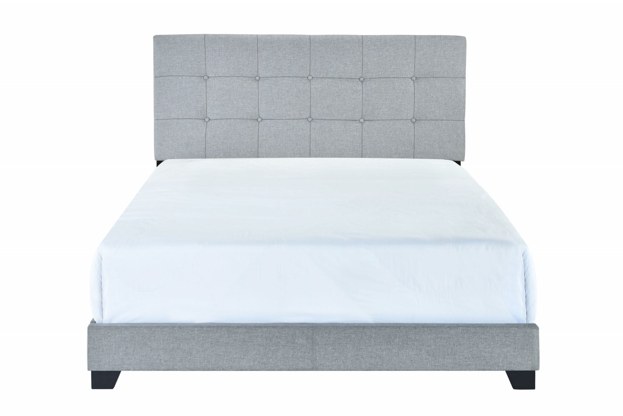 Florence - King Bed - Gray