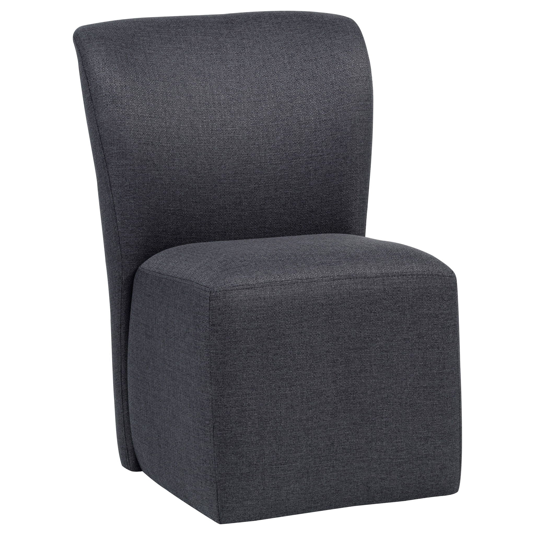 Jaelynn Upholstered Parsons Dining Side Chair Charcoal (Set of 2)