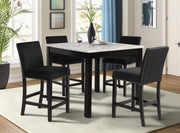 Lennon - 5 Piece Counter Height Table - Black
