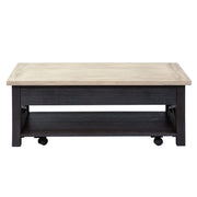 Heatherbrook - Lift Top Cocktail Table - Charcoal & Ash