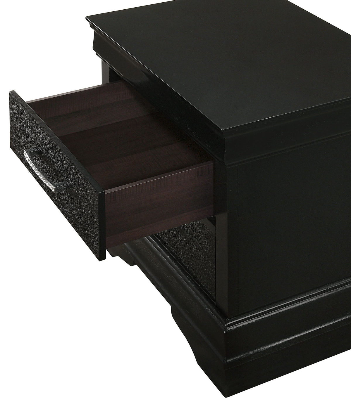 Amalia - King 5 Piece Bedroom Set - Black