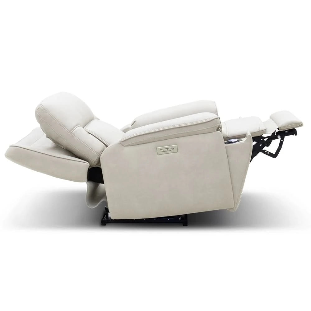 Apollo Dove Light Gray Power Recliner with Immersive Audio